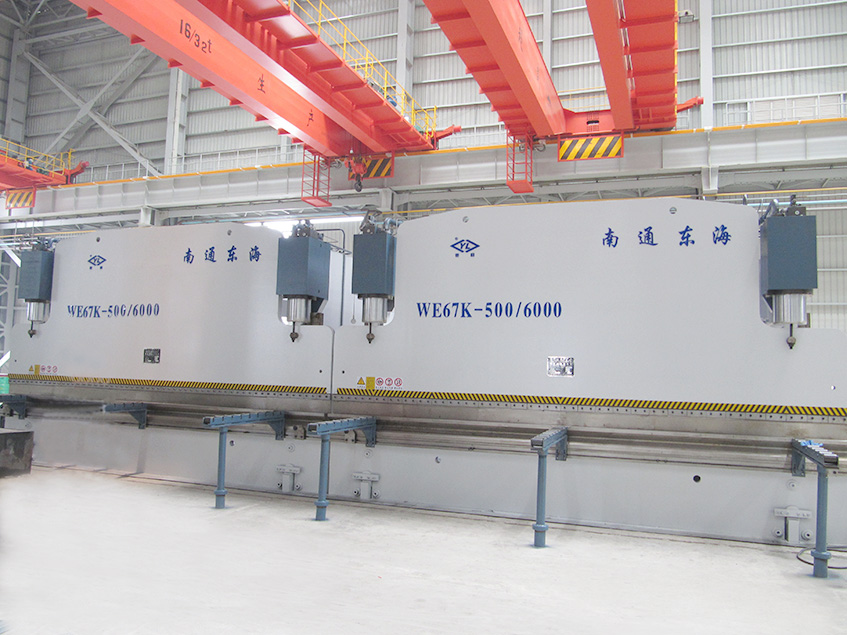 2xWE67K-500T6000 CNC Press Brake in tandem